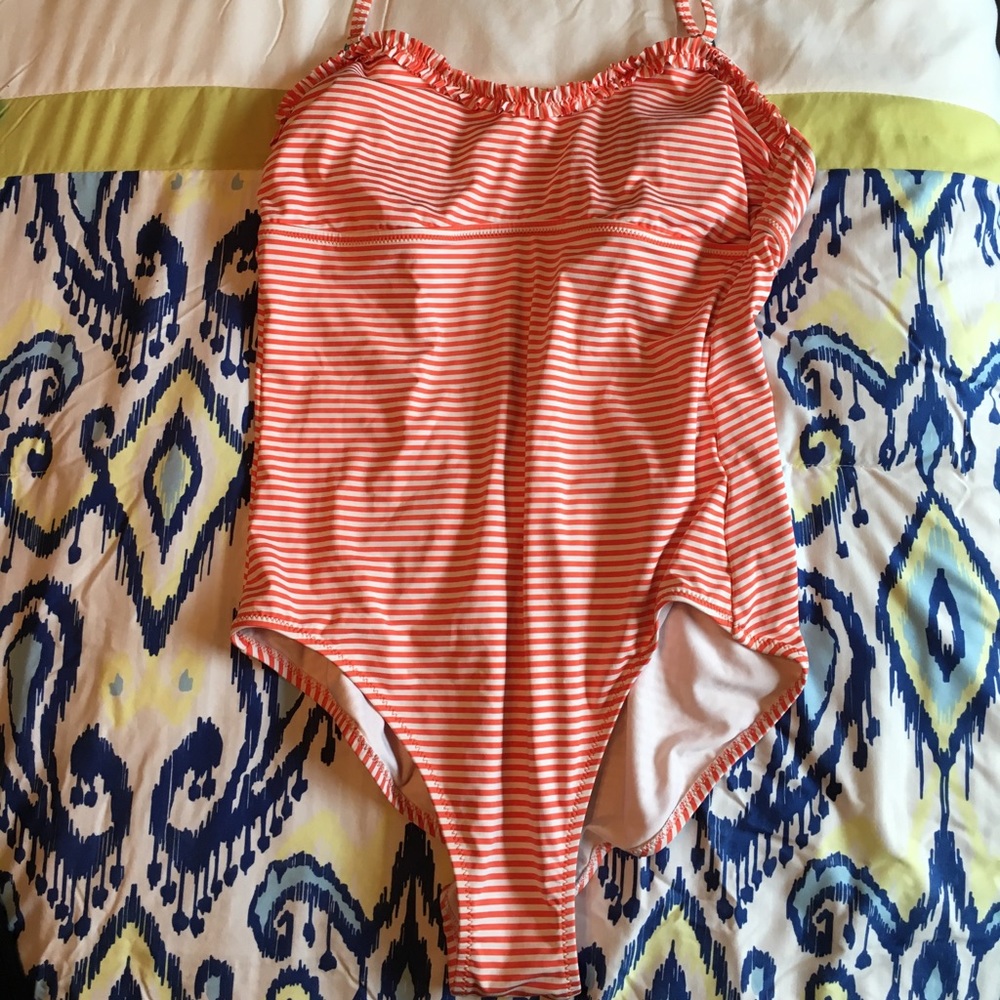 Land’s End Ruffle One Piece